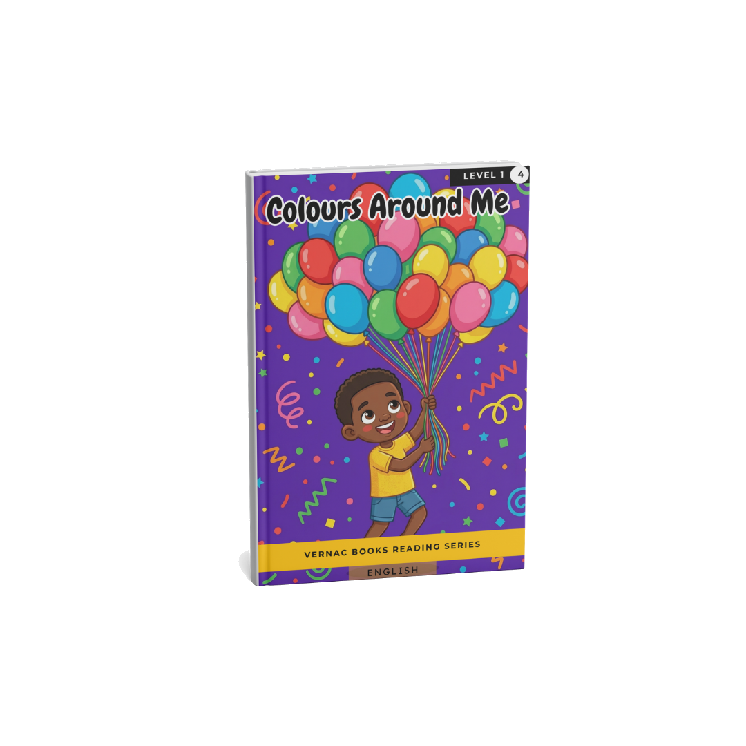 Colours Around Me – Grade 1 English Early Reader | Vernac Books
