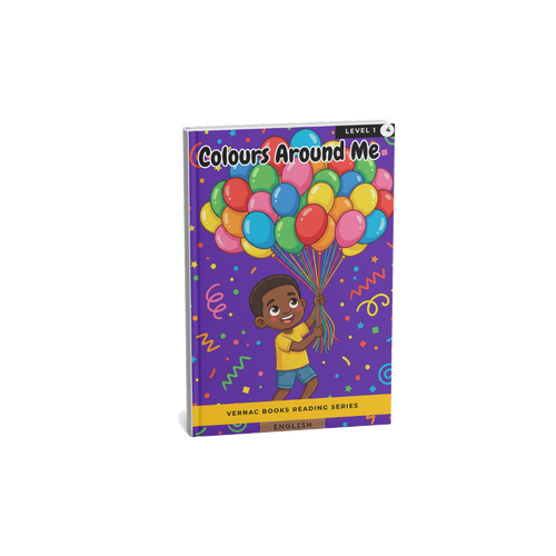 Colours Around Me – Grade 1 English Early Reader | Vernac Books
