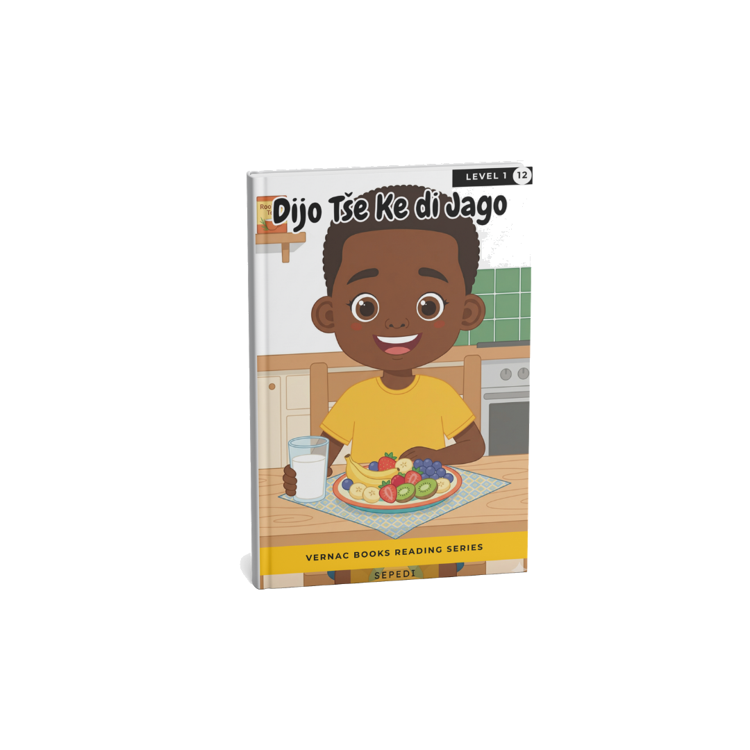 Dijo tše ke di Jago – Grade 1 Sepedi Early Reader | Vernac Books