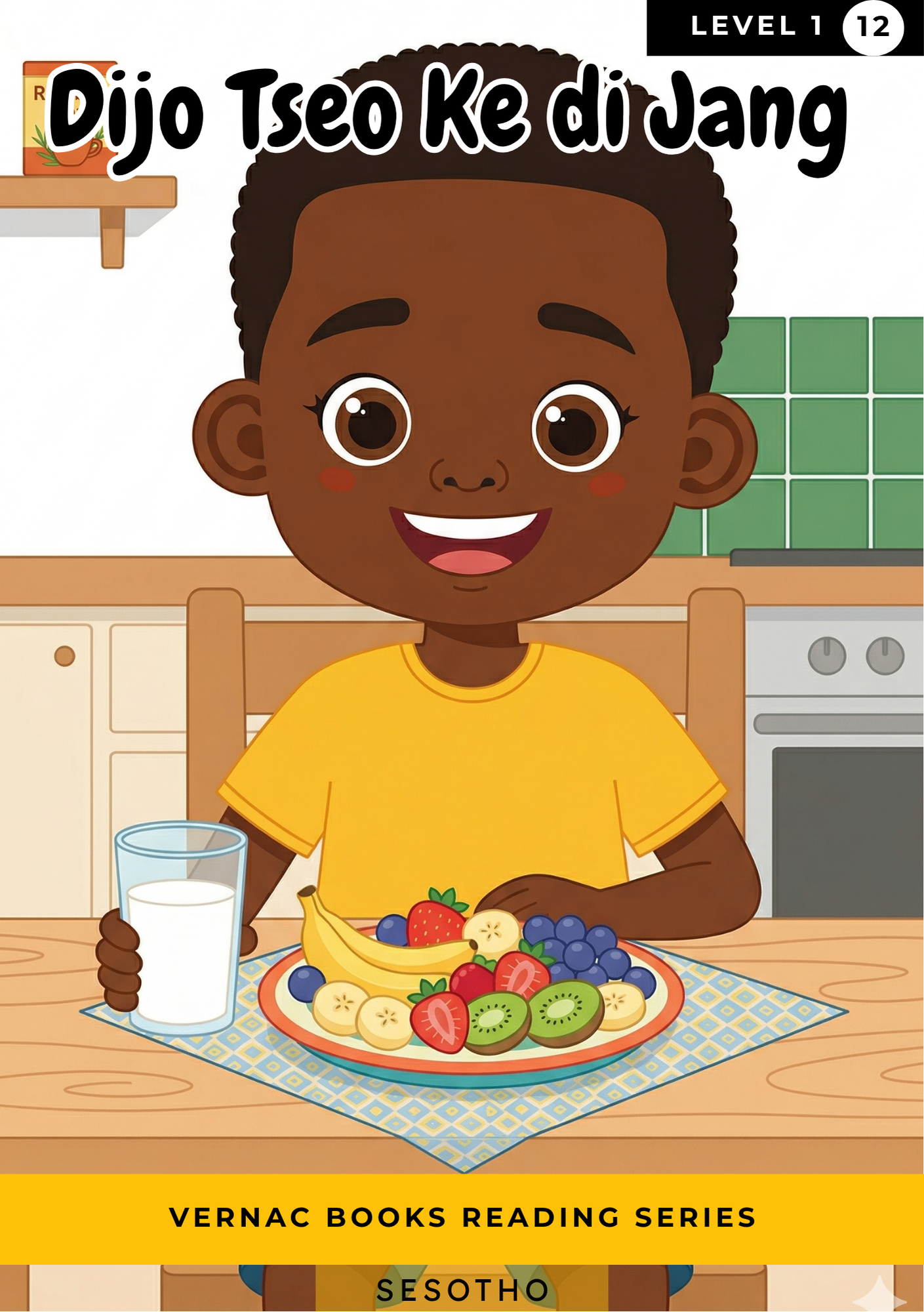 Dijo tseo ke di Jang – Grade 1 Sesotho Early Reader | Vernac Books