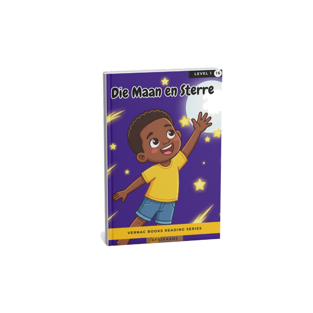 Die Maan en Sterre – Grade 1 Afrikaans Early Reader | Vernac Books