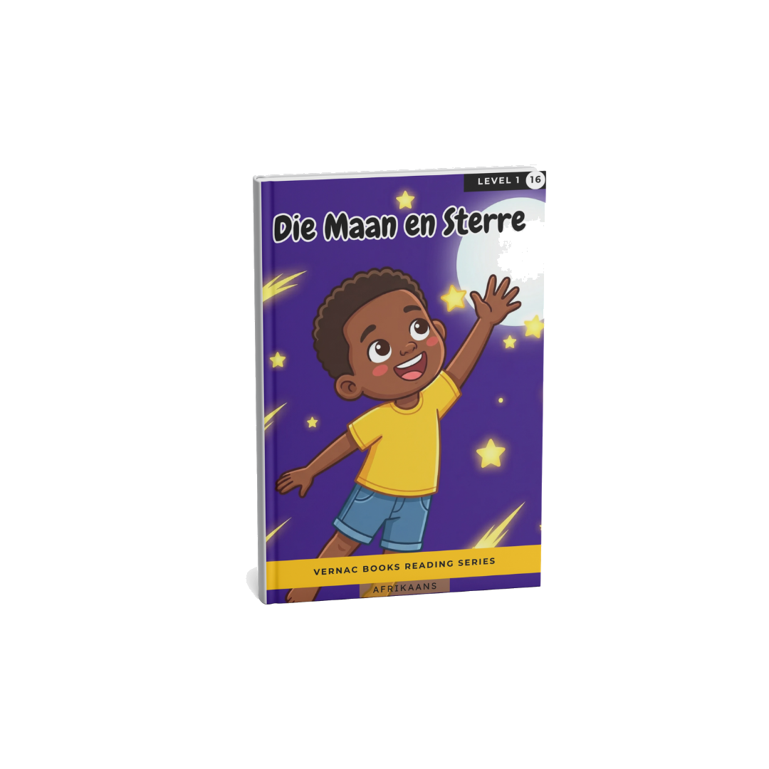 Die Maan en Sterre – Grade 1 Afrikaans Early Reader | Vernac Books