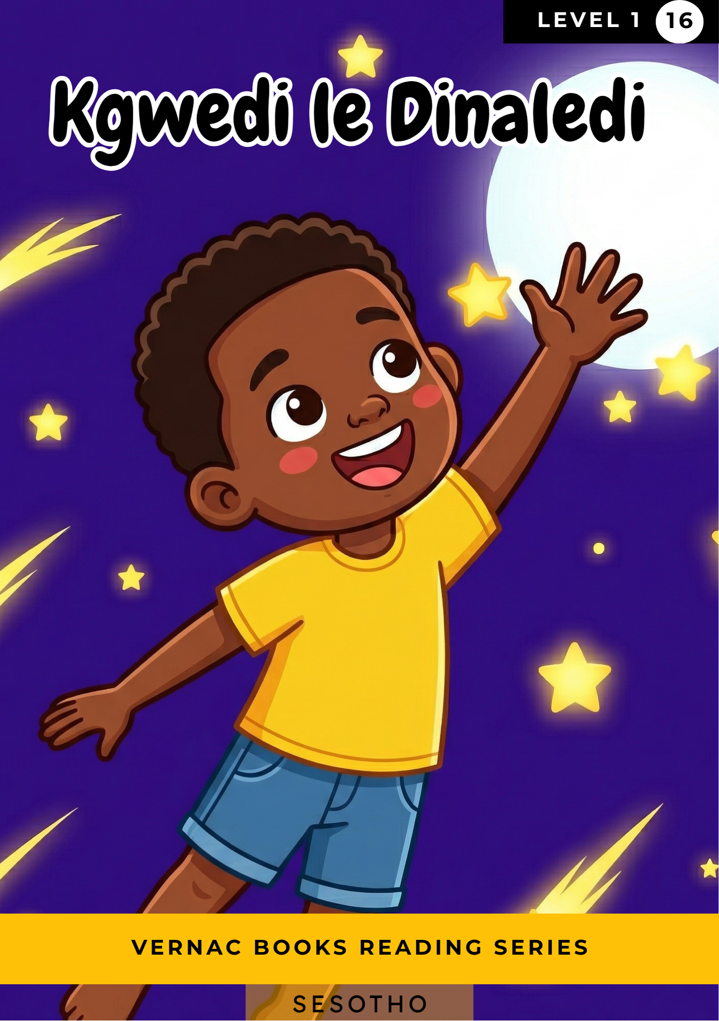 Kgwedi le Dinaledi – Grade 1 Sesotho Early Reader | Vernac Books