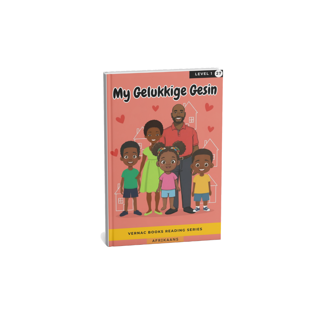 My Gelukkige Gesin – Grade 1 Afrikaans Early Reader | Vernac Books