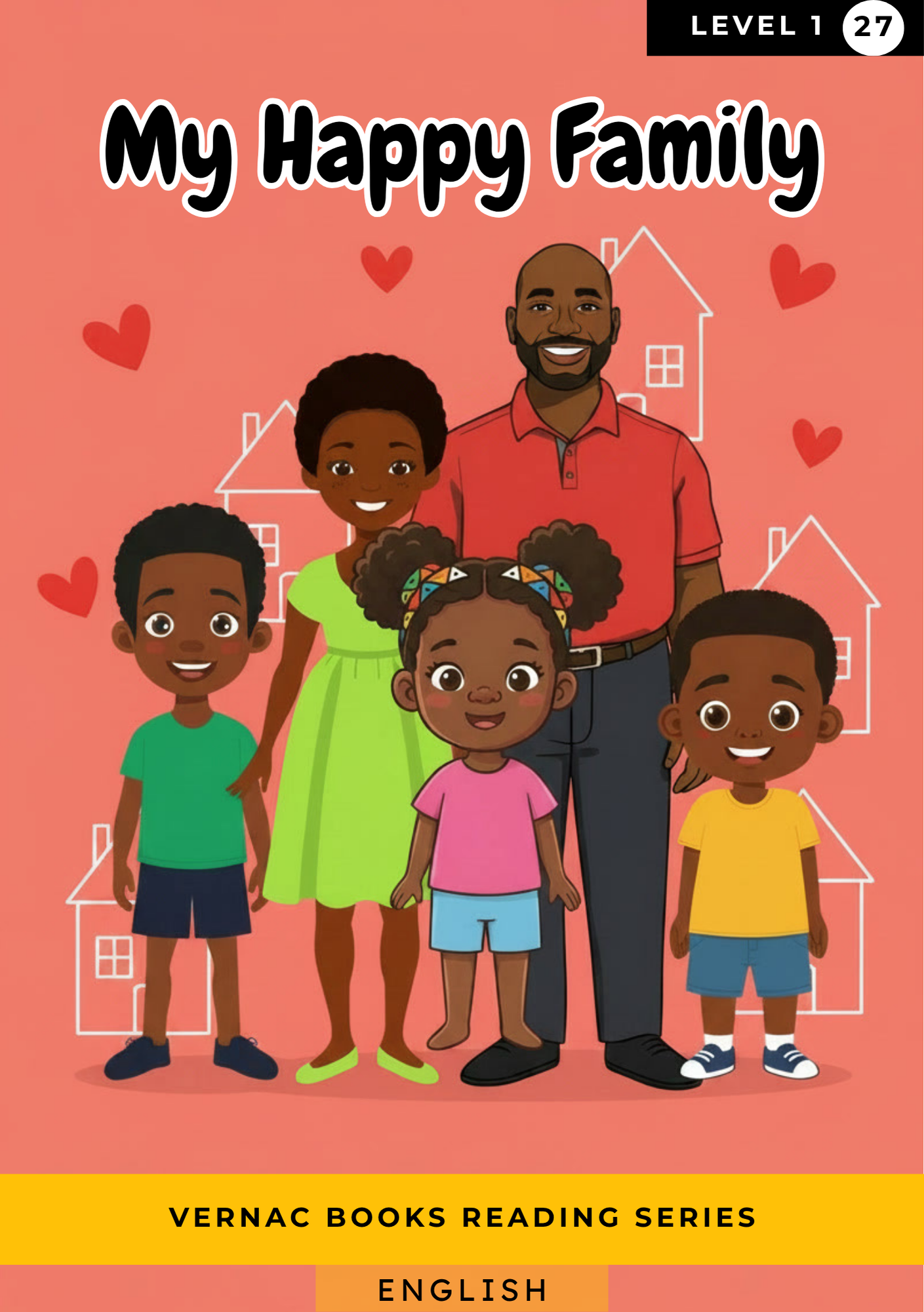 My Happy Family – Grade 1 English Early Reader | Vernac Books