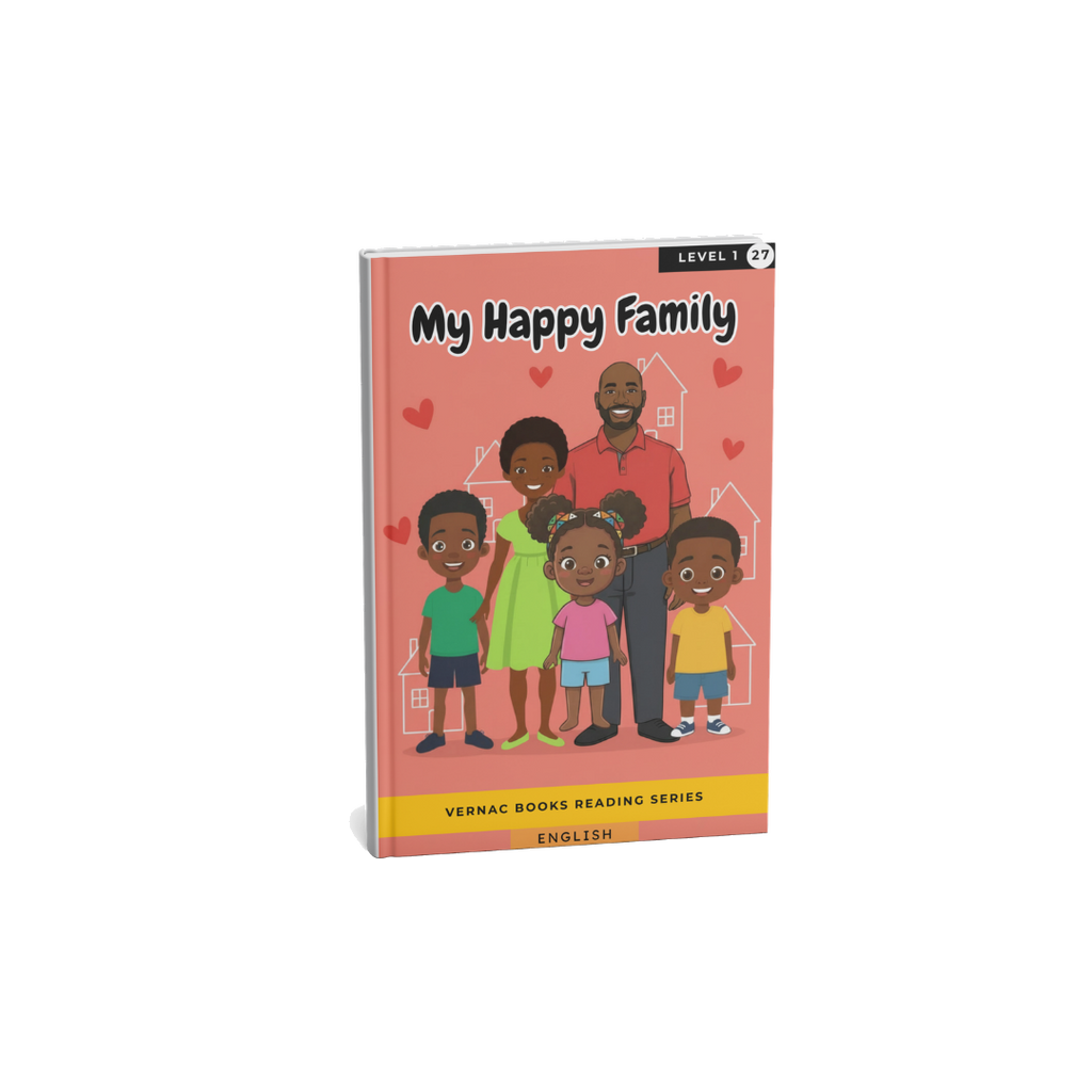 My Happy Family – Grade 1 English Early Reader | Vernac Books