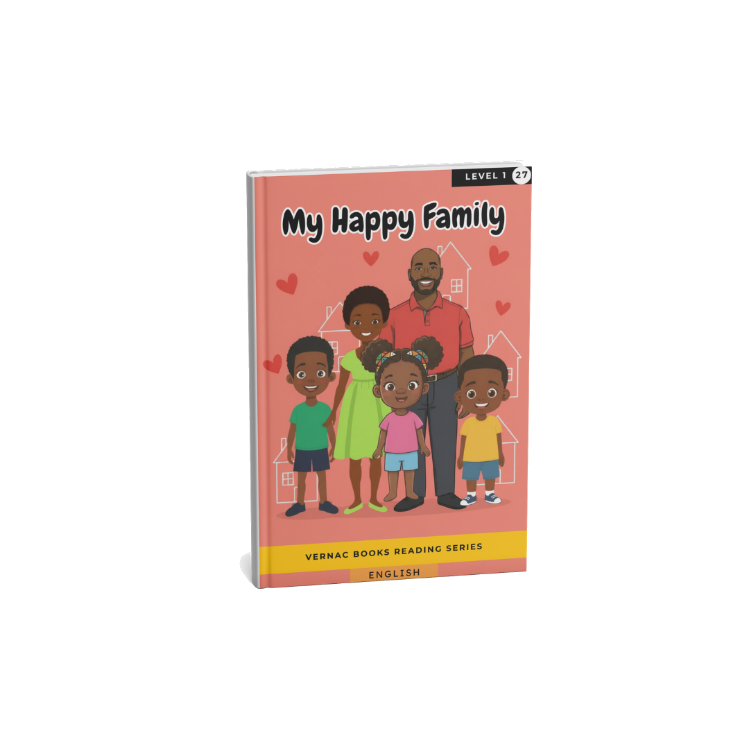 My Happy Family – Grade 1 English Early Reader | Vernac Books