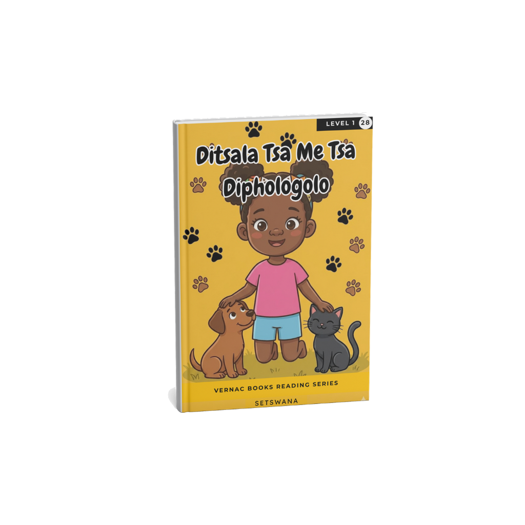 Ditsala Tsa Me Tsa Diphologolo – Grade 1 Setswana Early Reader | Vernac Books