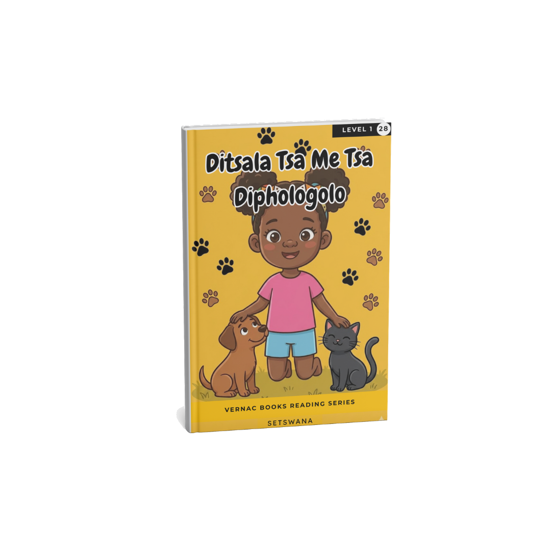 Ditsala Tsa Me Tsa Diphologolo – Grade 1 Setswana Early Reader | Vernac Books