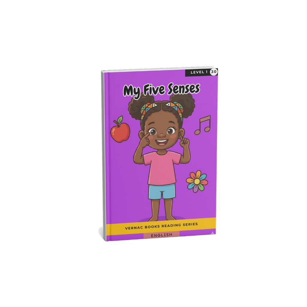 My Five Senses – Grade 1 English Early Reader | Vernac Books