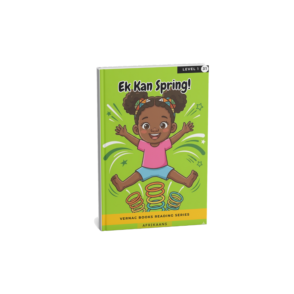 Ek Kan Spring! – Grade 1 Afrikaans Early Reader | Vernac Books
